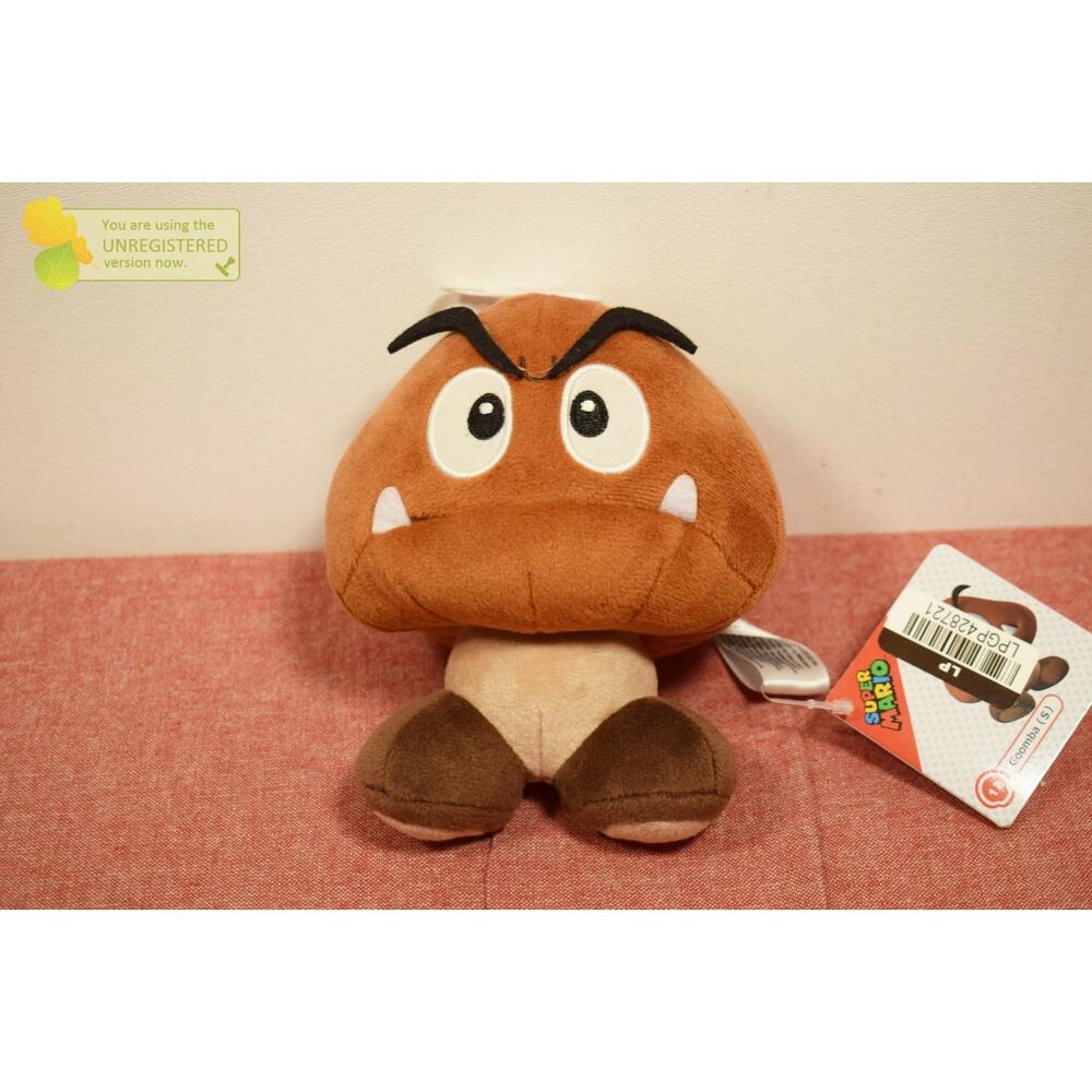 Little Buddy 6" Super Mario Goomba Plush